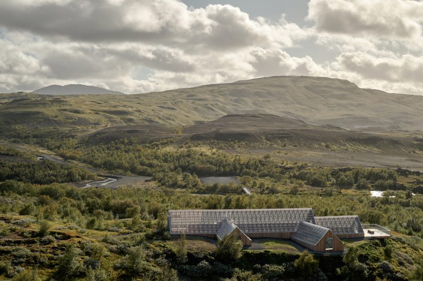 Stöng Viking ruins shelter in Iceland by Sp(r)int Studio