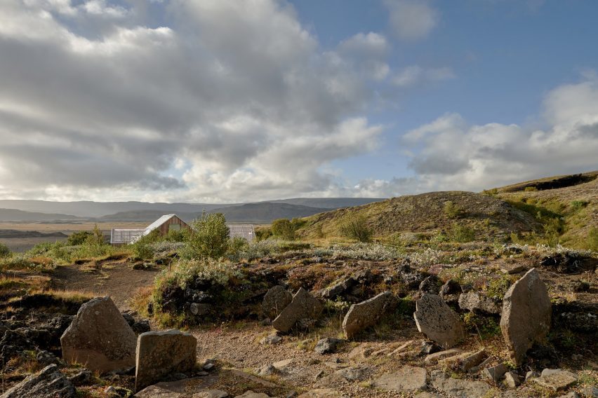 Stöng Viking ruins shelter in Iceland by Sp(r)int Studio