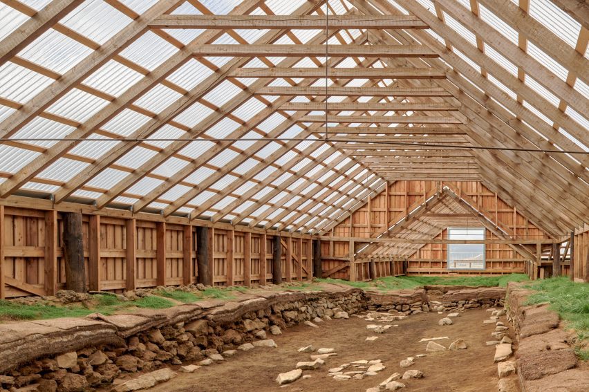 Stöng Viking ruins shelter in Iceland by Sp(r)int Studio