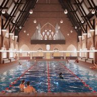 Holy Water swimming pool in a church by MVRDV and Zecc Architecten