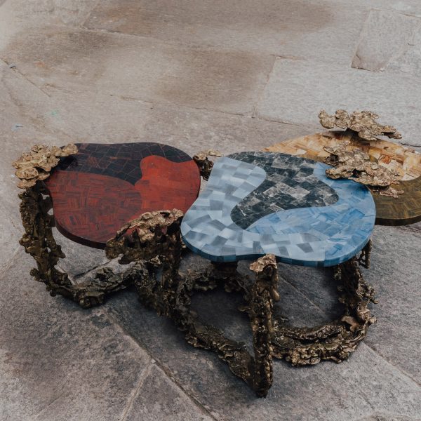 Nadi table by Luca Gruber and Vikram Goyal Studio