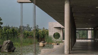 Sri Aurobindo Integral Life Centre in India by Studio Naqshbandi