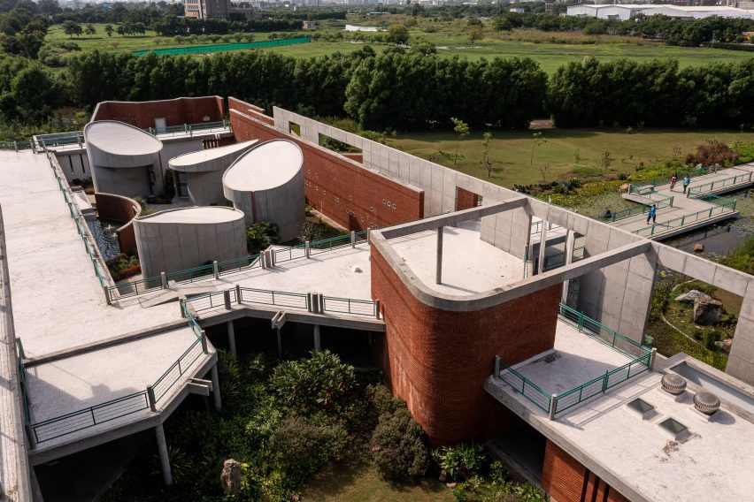 Sri Aurobindo Integral Life Centre in India by Studio Naqshbandi