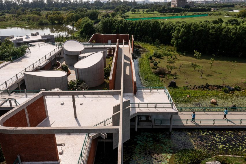 Sri Aurobindo Integral Life Centre in India by Studio Naqshbandi
