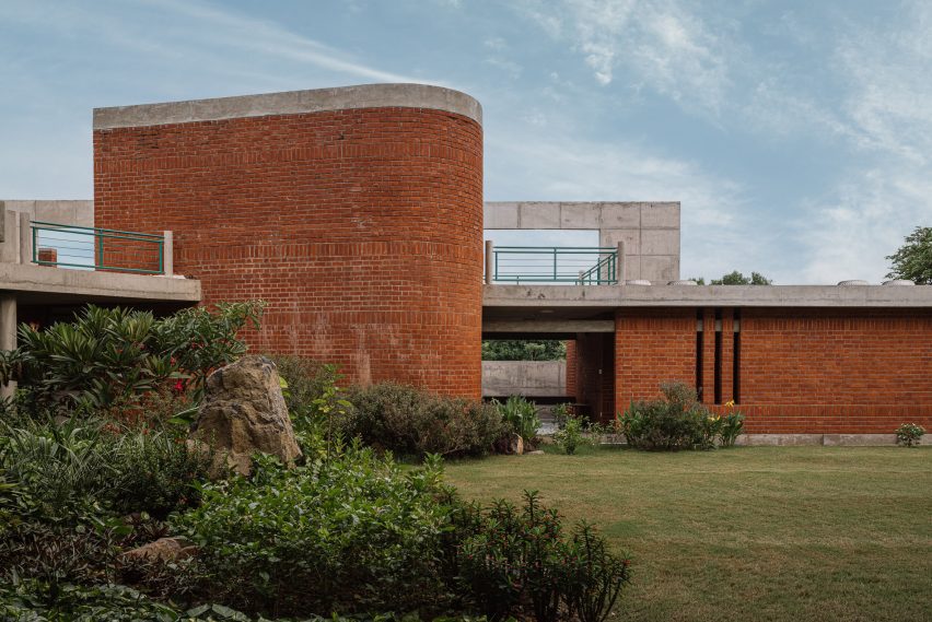 Sri Aurobindo Integral Life Centre in India by Studio Naqshbandi