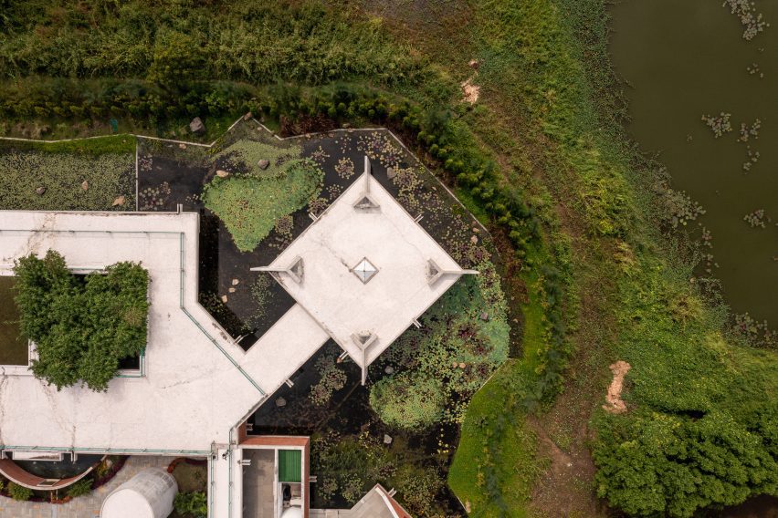 Sri Aurobindo Integral Life Centre in India by Studio Naqshbandi