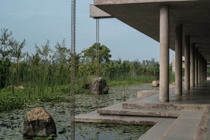 Sri Aurobindo Integral Life Centre in India by Studio Naqshbandi