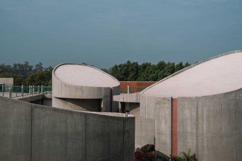 Sri Aurobindo Integral Life Centre in India by Studio Naqshbandi
