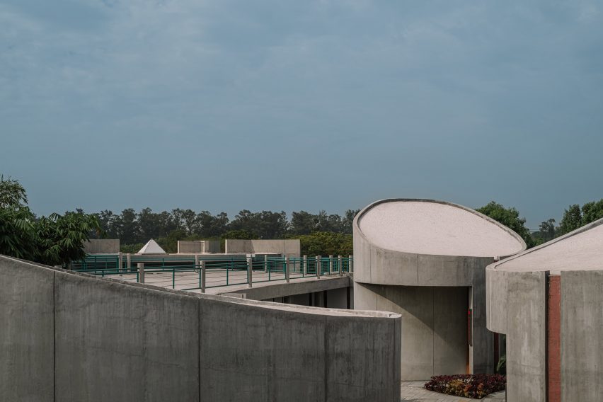 Sri Aurobindo Integral Life Centre in India by Studio Naqshbandi