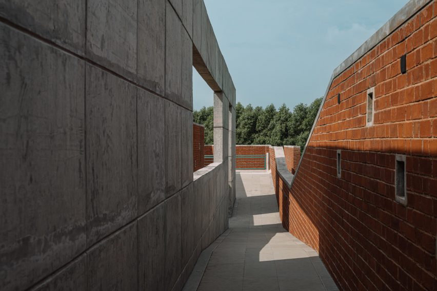 Sri Aurobindo Integral Life Centre in India by Studio Naqshbandi