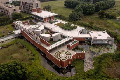 Sri Aurobindo Integral Life Centre in India by Studio Naqshbandi
