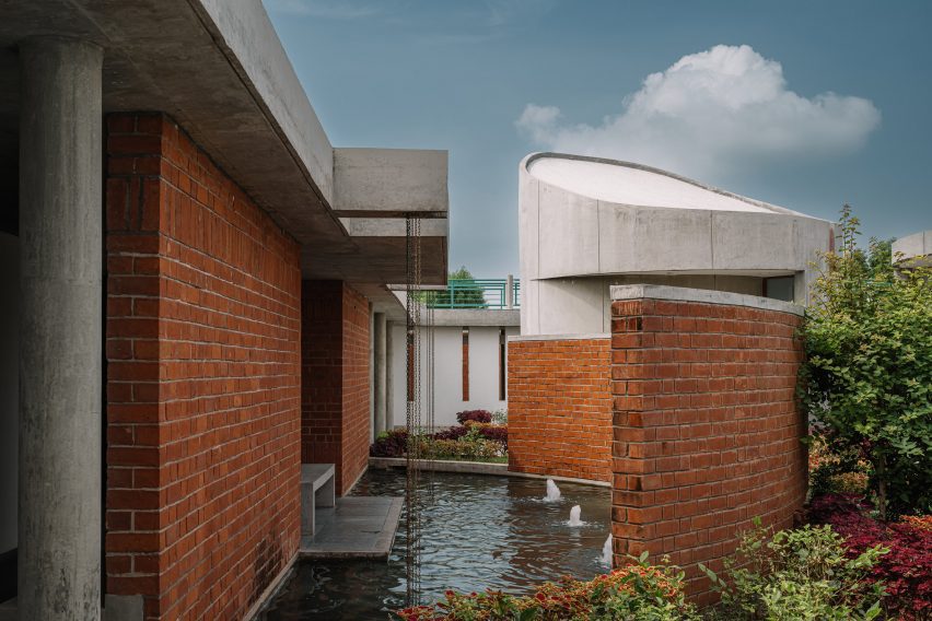 Sri Aurobindo Integral Life Centre in India by Studio Naqshbandi