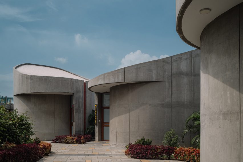 Sri Aurobindo Integral Life Centre in India by Studio Naqshbandi