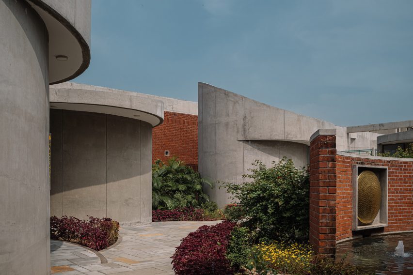 Sri Aurobindo Integral Life Centre in India by Studio Naqshbandi