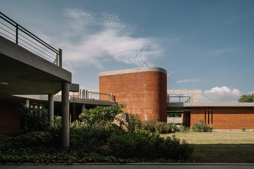 Sri Aurobindo Integral Life Centre in India by Studio Naqshbandi