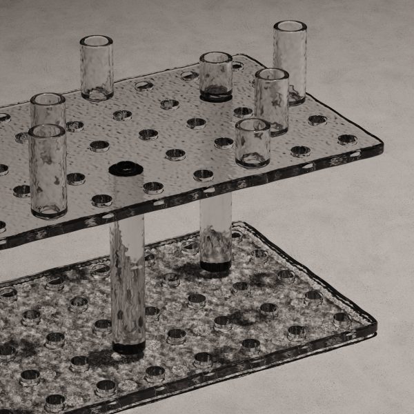 Opto tables by Vincent Van Duysen von WonderGlass