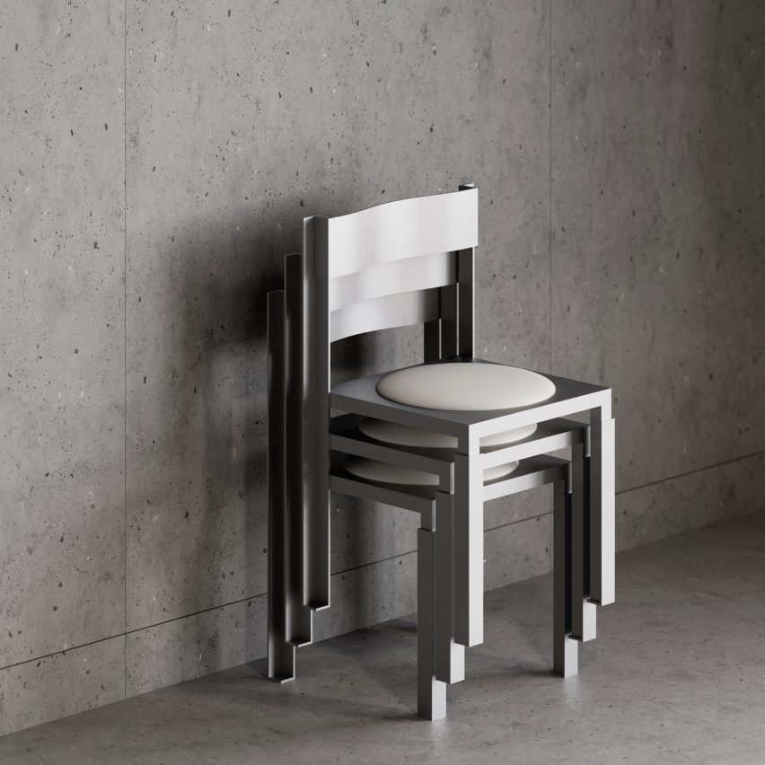 Strut chair by Yağmur Köylü for Yet