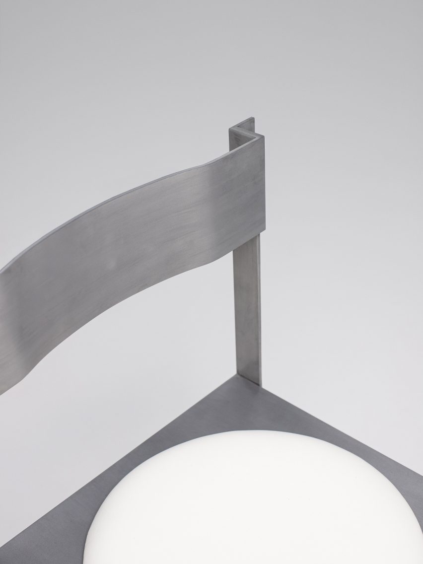 Detail of Strut Chair by Yağmur Köylü for Yet