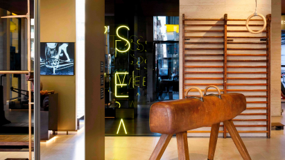 Technogym explores history of wellness at Milan design week