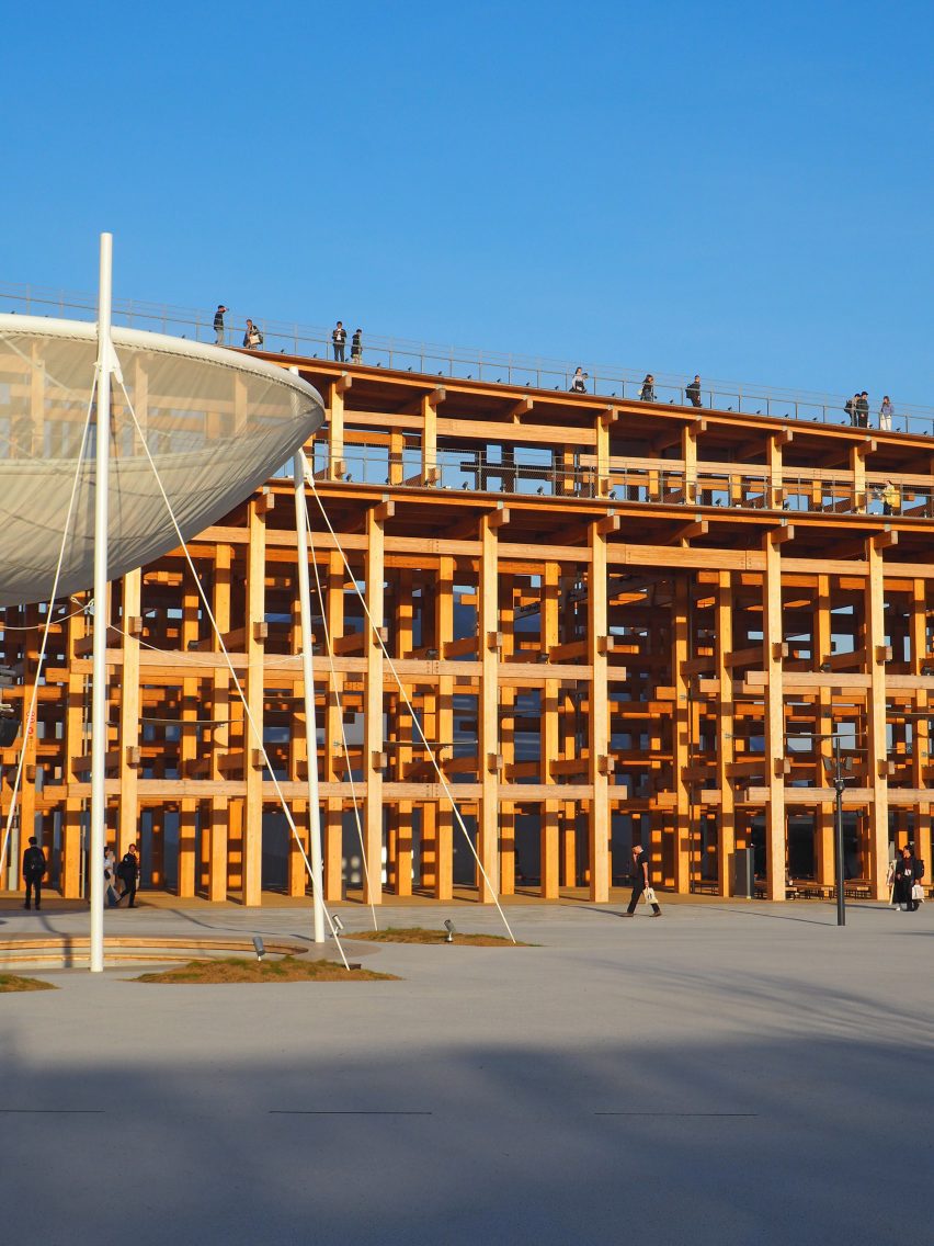 The Grand Ring by Sou Fujimoto Architects at Expo 2025 Osaka