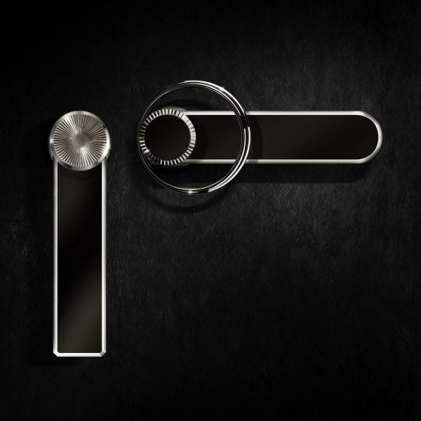 Titanio taps by Gessi