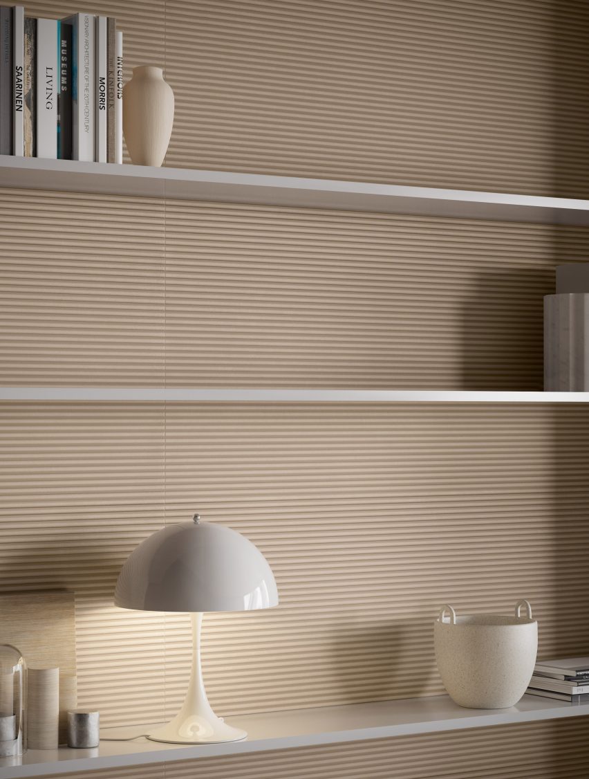 Tortora Terrae wall tiles by Casalgrande Padana