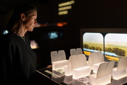 Gallery in Uzbekistan pavilion at Expo 2025