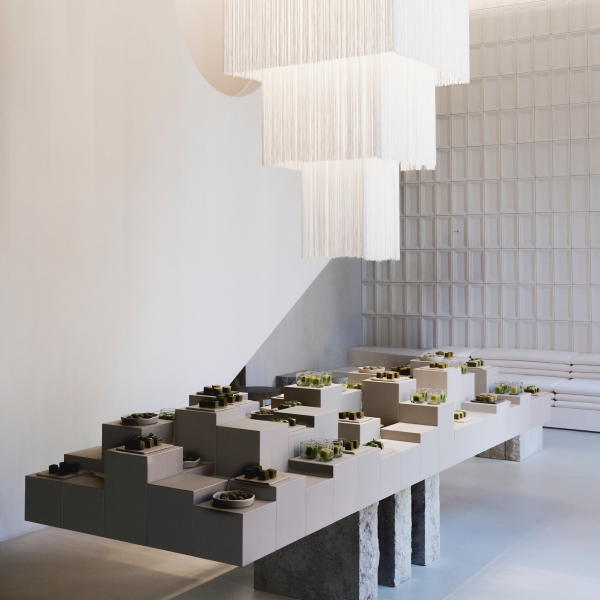 V-Zug combines gastronomy and design at Milan design week installation