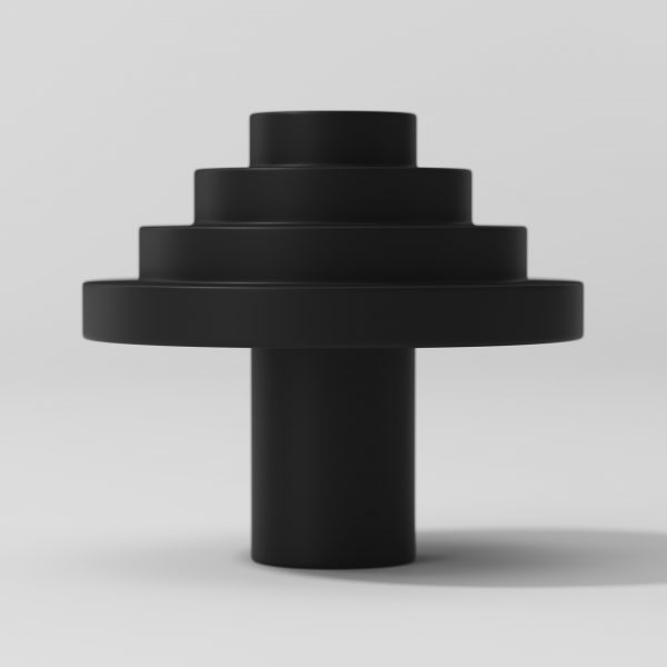 Zzzigurat cupboard knob by Sans-Arc Studio for Bankston Architectural