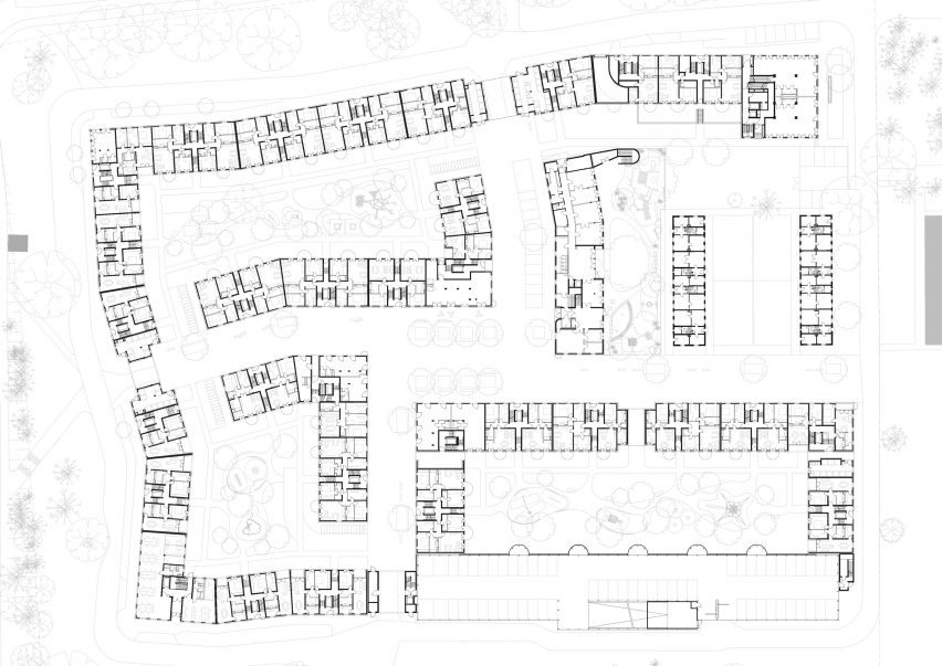 Plans for The Regensburg Quarter by Behles & Jochimsen