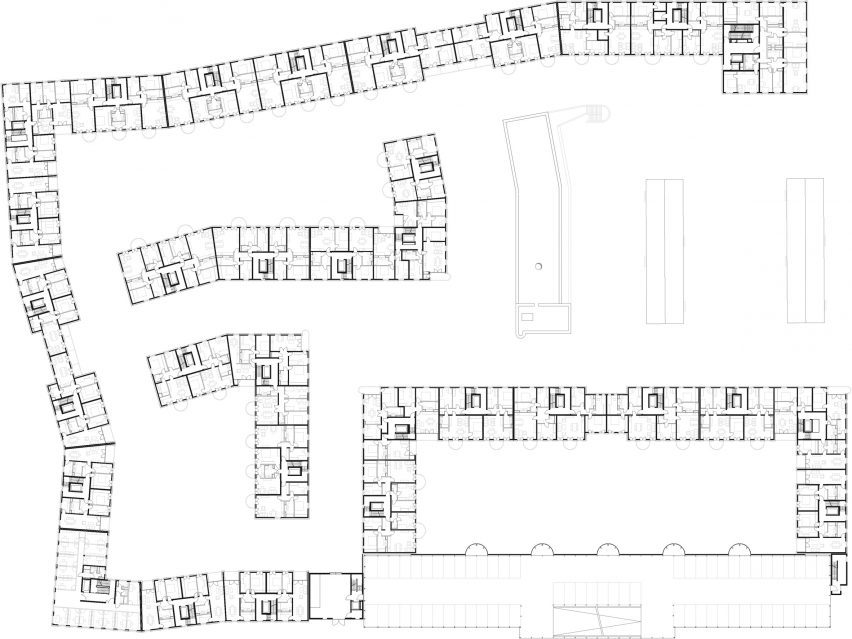 Plans for The Regensburg Quarter by Behles & Jochimsen