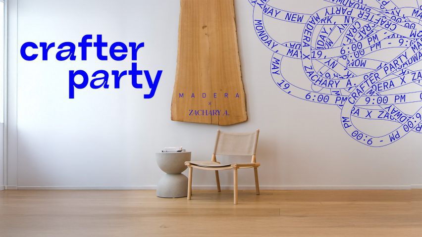 Graphic for Crafter Party – Madera x Zachary A.
