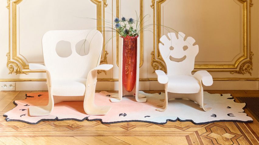 Photo of felt chairs