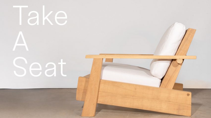 Photo of chair by Espasso with text overlay