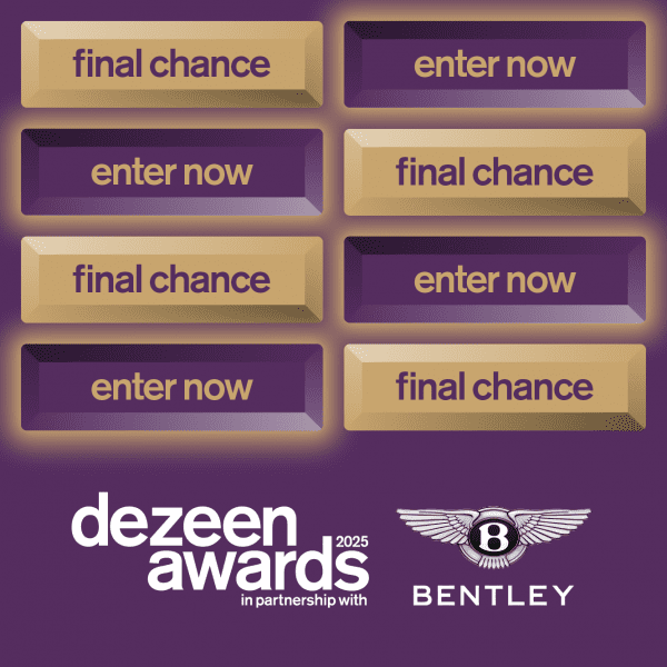 Dezeen Awards 2025 is open for late entries