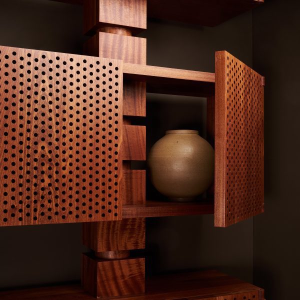 Photo of wooden Ledoux Prêt shelving by Natalie Shook