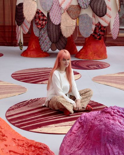 Chroma installation curated by Nadja Stäubli of Zurich-based design studio Sula