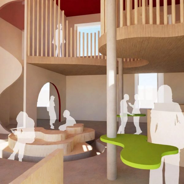 Architecture project of student halls