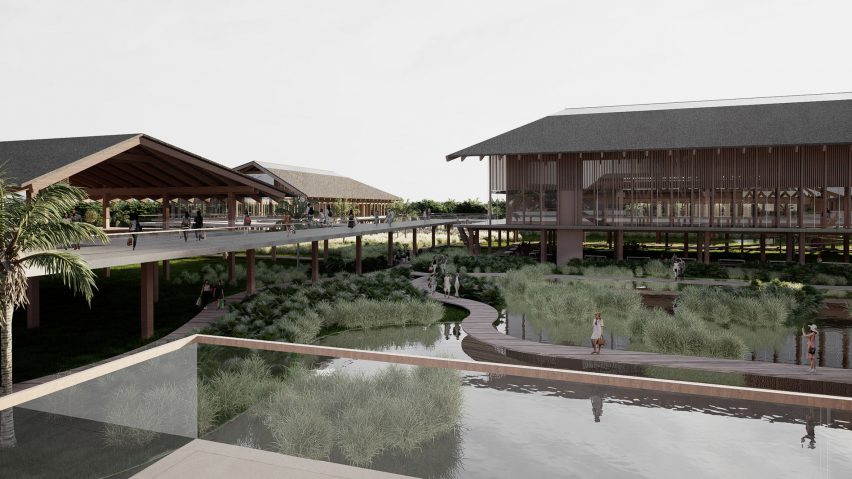 a visualisation of a market site