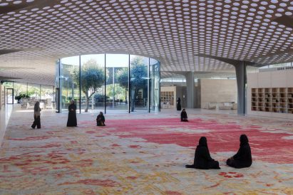 Main hall within the Al-Mujadilah Centre and Mosque for Women