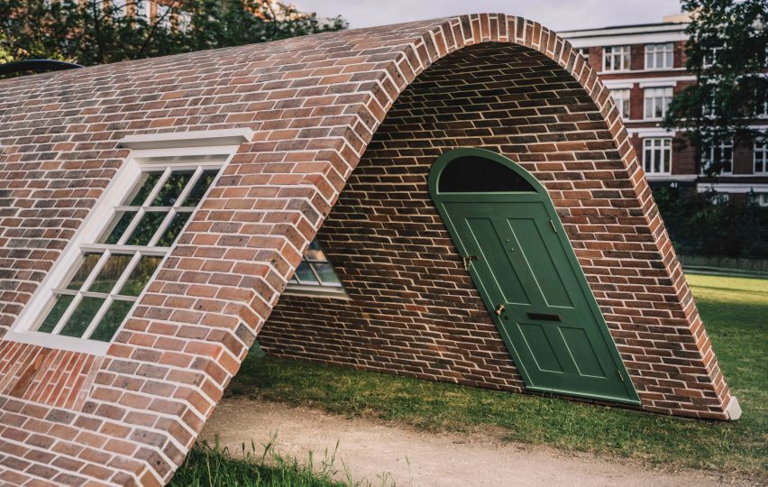 A Week at the Knees by Alex Chinneck at Clerkenwell Design Week