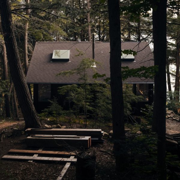Lake Cabin in Ontario by Anya Moryoussef Architect
