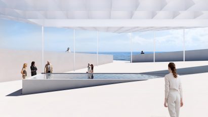 Floating plaza by Carlo Ratti Associati and Höweler + Yoon Architecture