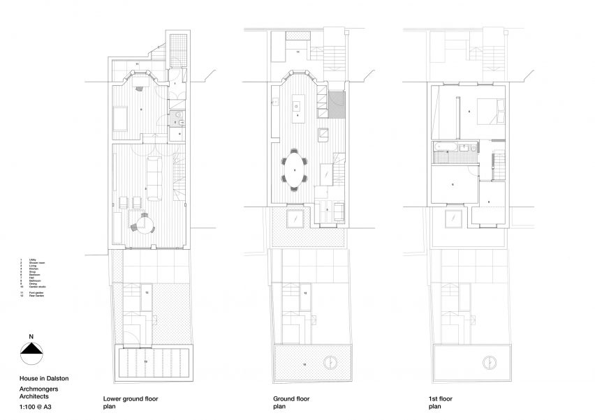 Plan of Ray House by Archmongers