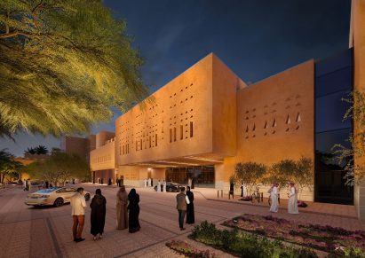 Asaan museum in Diriyah by Zaha Hadid Architects