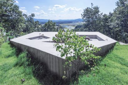 Tilt Roof House by BCHO Architects