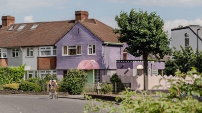 Colourful house in Brockley by Office S&M