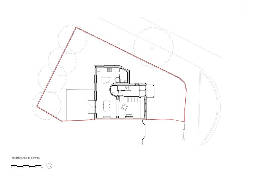Plan of Brockley House by Office S&M
