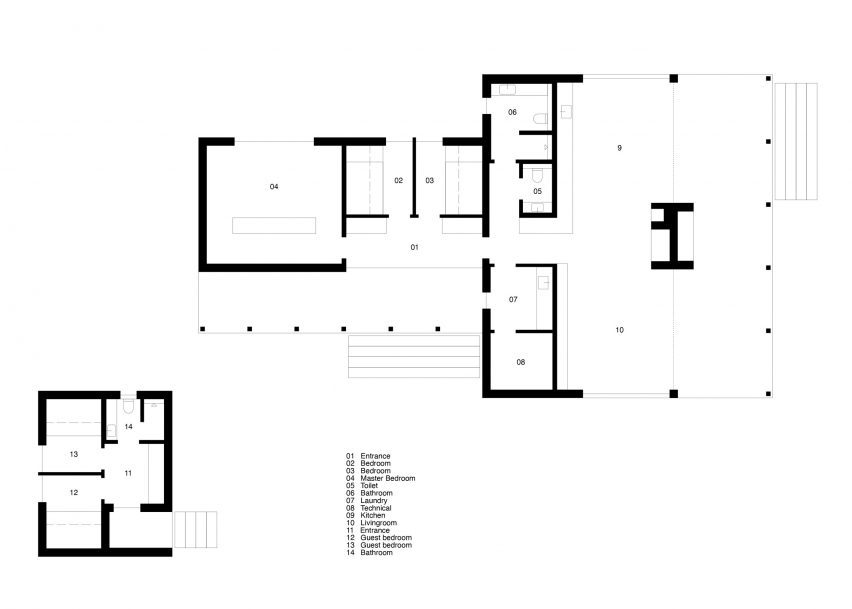Plan of Horsö by Bross and Nick Flygt Arkitekter