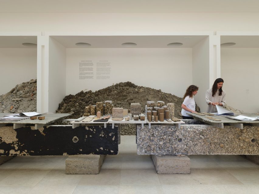 Build of Site exhibition at the Danish Pavilion at Venice Architecture Biennale
